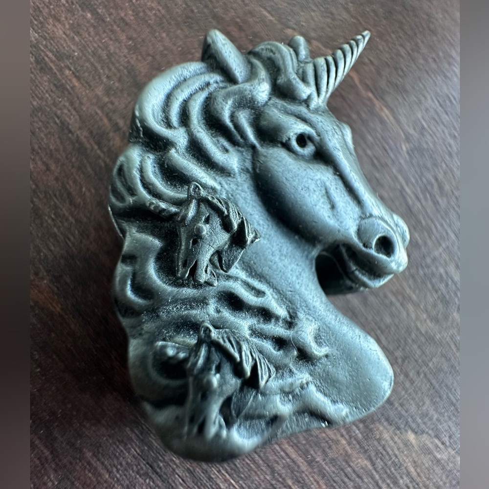 Torino Pewter Unicorn Horse Jewelry Set In trinket
